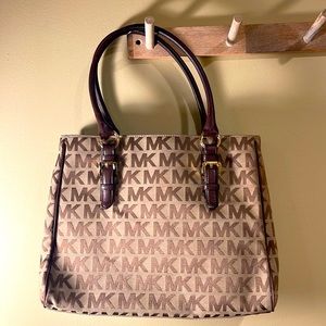 Michael Kors Signature Brown/Tan Tote